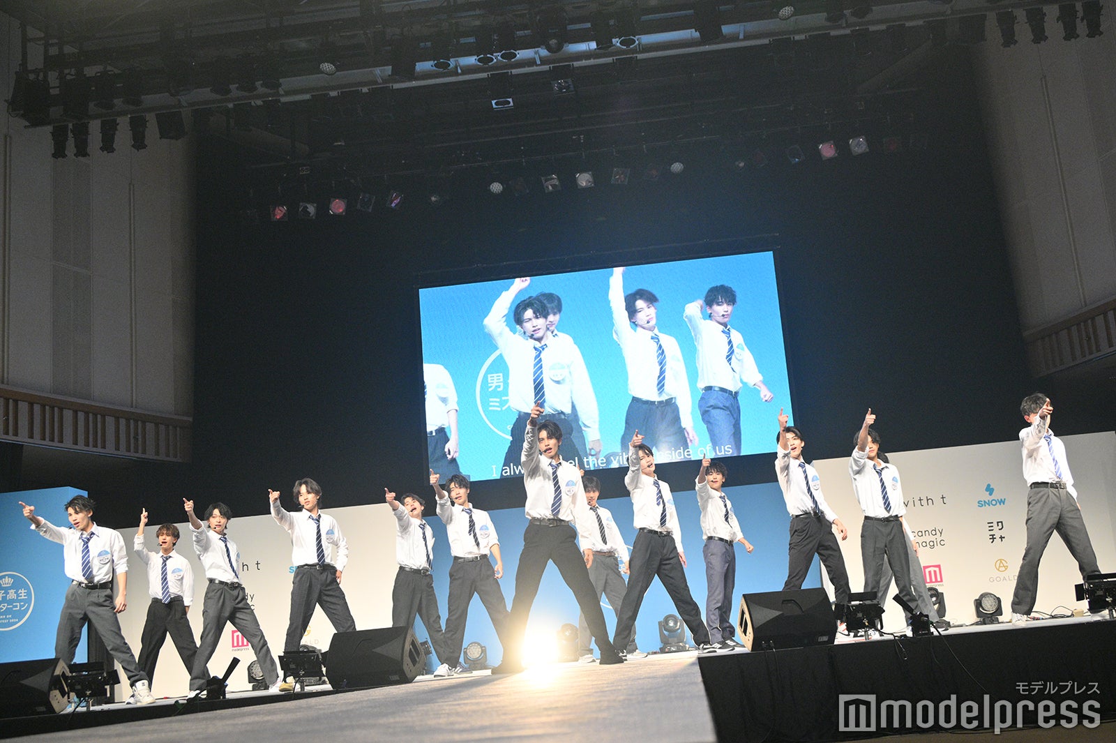 「男子高生ミスターコン2024」の様子（C）モデルプレス
