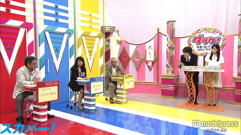 「ダラケ！～お金を払ってでも見たいクイズ～」／画像提供：BSスカパー！