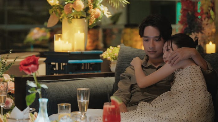 久次米一輝、小田美夢『バチェラー・ジャパン』シーズン6エピソード8(C)2025 Warner Bros. International Television Production Limited. All Rights Reserved