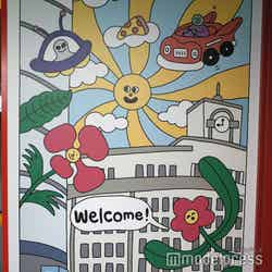 エレベーターホール7~10階はYuji Oda氏、3~6階はmegumi yamazaki氏のアート作品がある/lyf銀座東京(C)モデルプレス