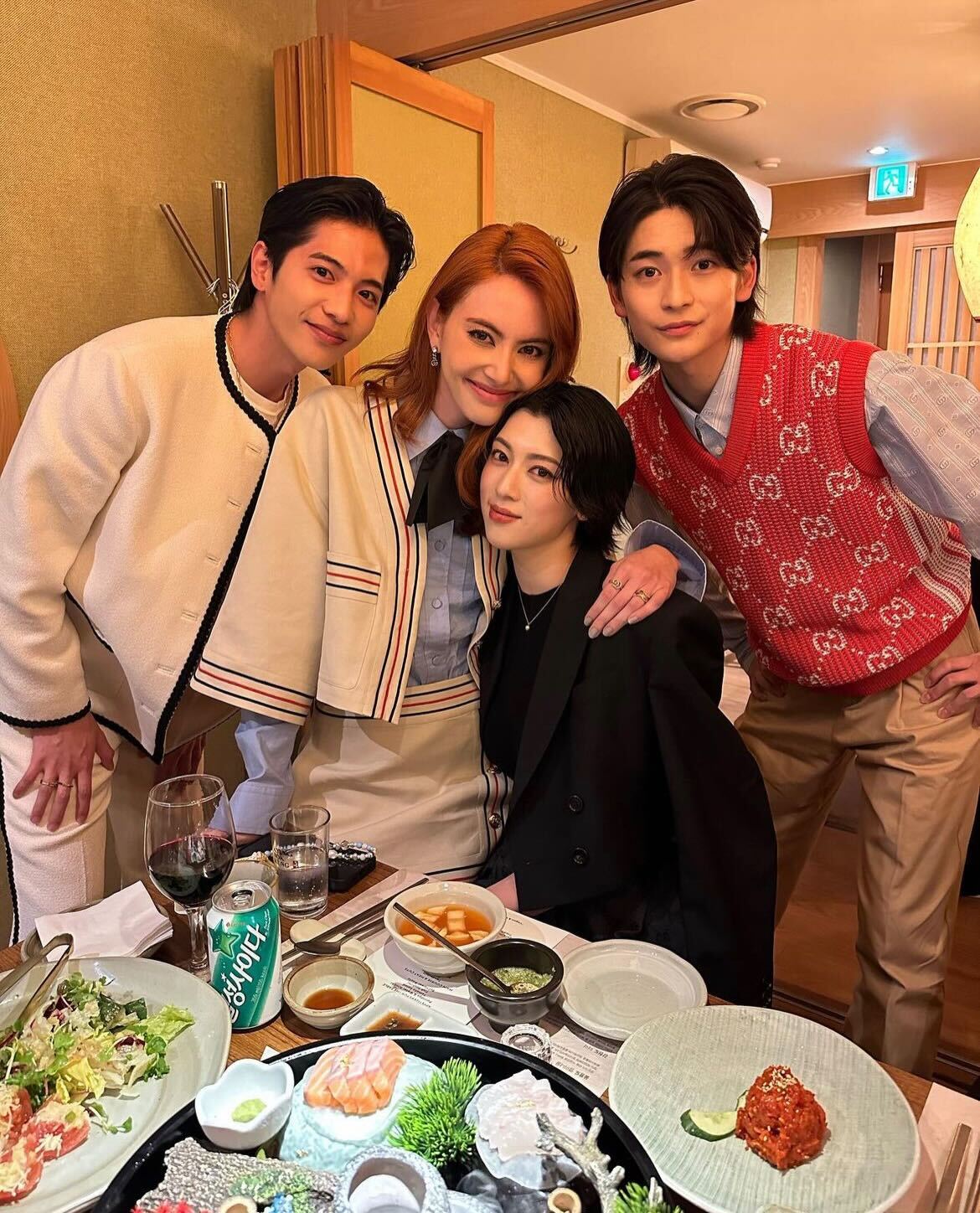 三吉彩花・志尊淳・高橋文哉ら韓国で豪華集結「美男美女」「貴重すぎる」の声続出