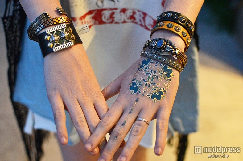 ペインティングで手元をより華やかに