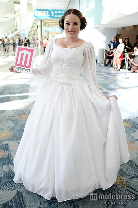 「スター・ウォーズ」プリンセス・レイアの仮装