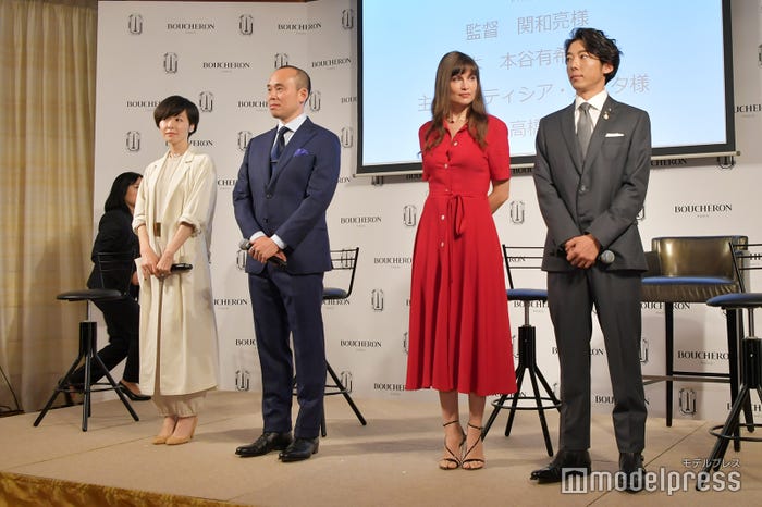 本谷有希子氏、関和亮氏、レティシア・カスタ、高橋一生(C)モデルプレス