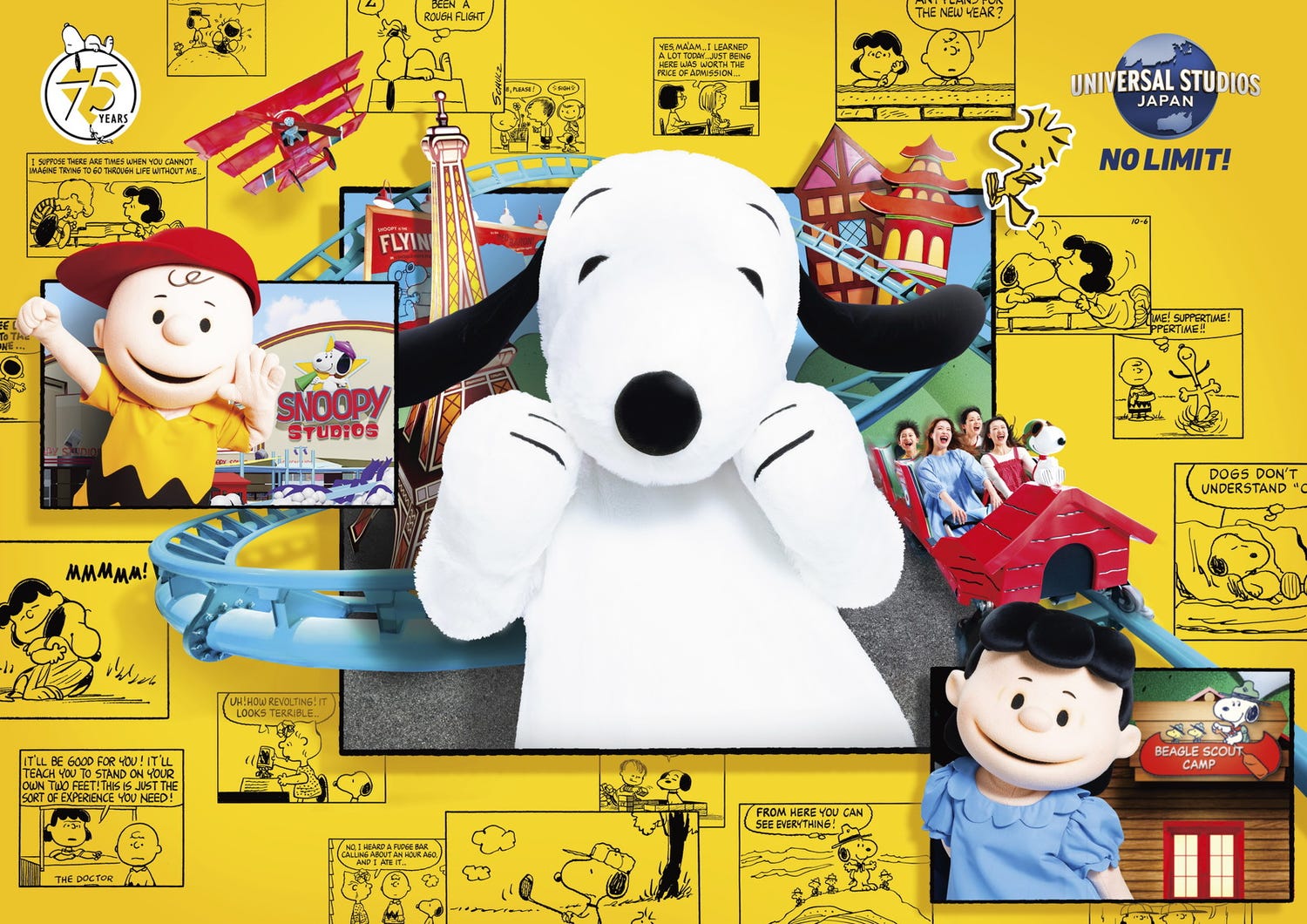 USJ、人気エリア「スヌーピー・スタジオ」パワーアップして再オープン ライドを一新、最新グッズ・フードも