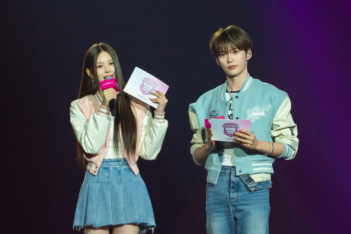 バン・ジミン、ソン・ハンビン「KCON JAPAN 2025」(C)CJ ENM Co., Ltd, All Rights Reserved