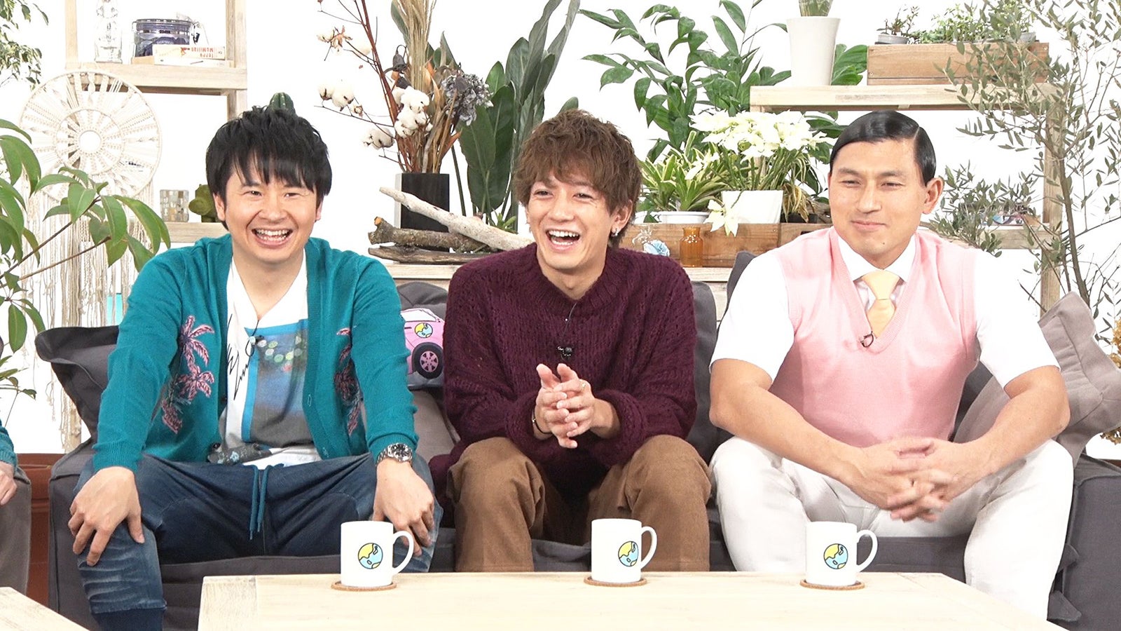 若林正恭、大倉士門、春日俊彰／「あいのり：Asian Journey」第17話より（C）フジテレビ