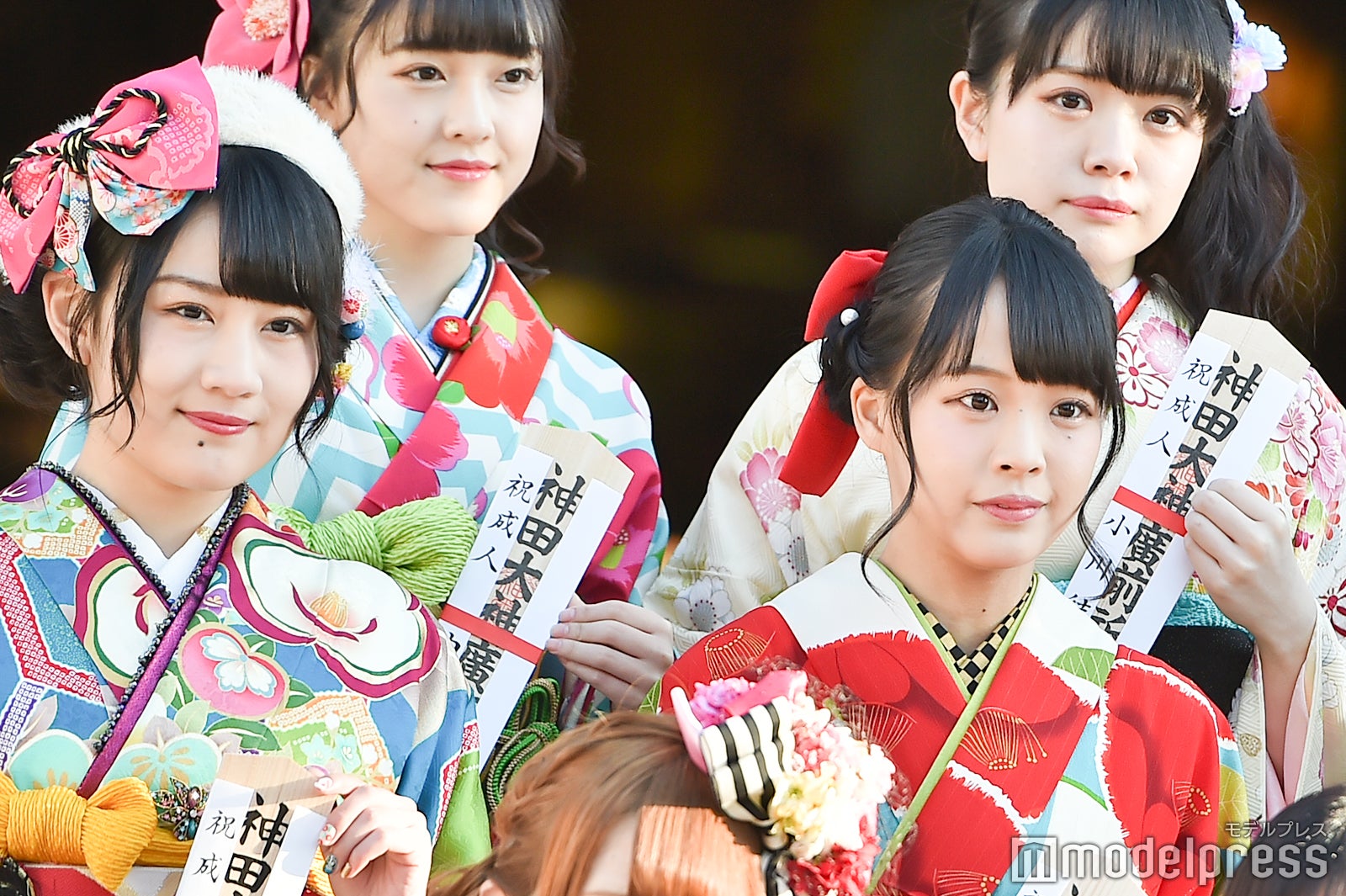 久代梨奈、福田朱里／AKB48グループ成人式記念撮影会 （C）モデルプレス