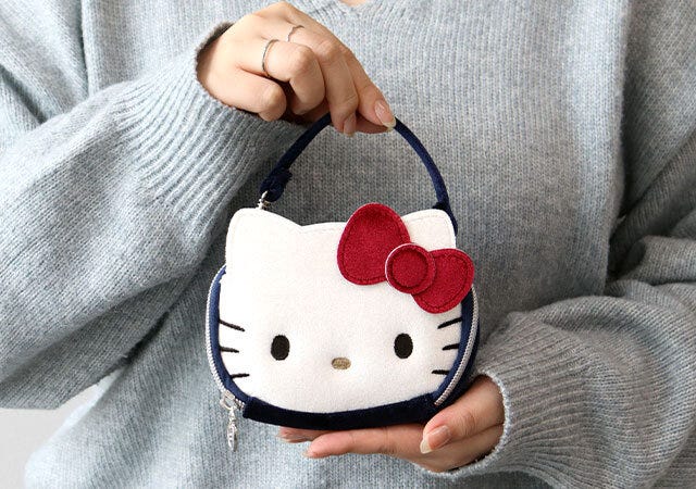 ブリルミーハローキティミニコスメポーチ手のひらサイズ