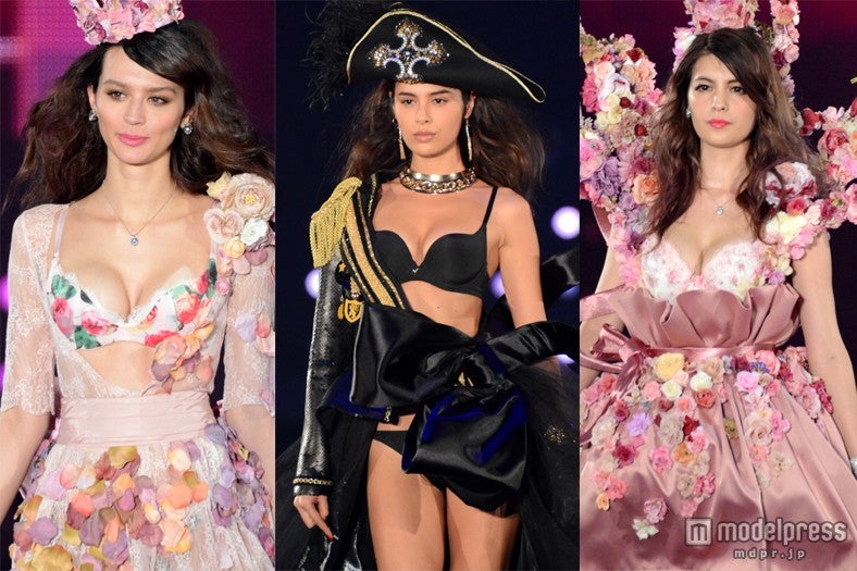 人気モデルの豪華ランジェリーショーに3万人釘付け