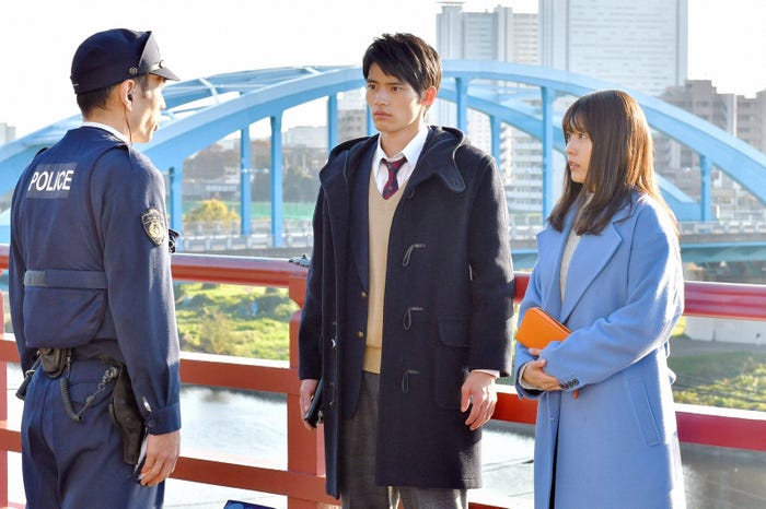 岡田健史、有村架純/「中学聖日記」最終話より(C)TBS