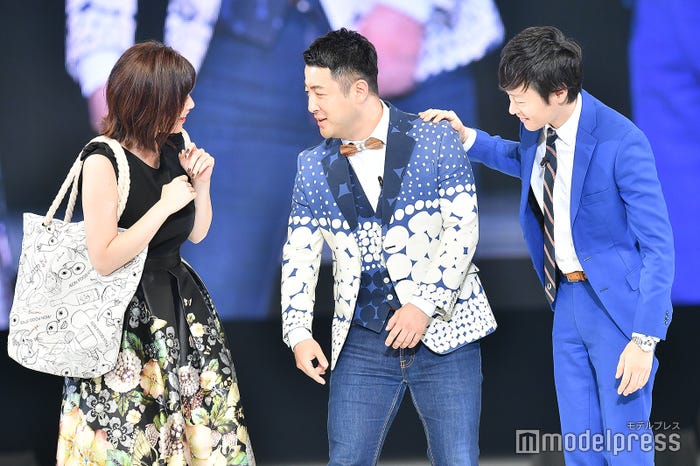 筧美和子、和牛・水田信二、川西賢志郎 (C)モデルプレス