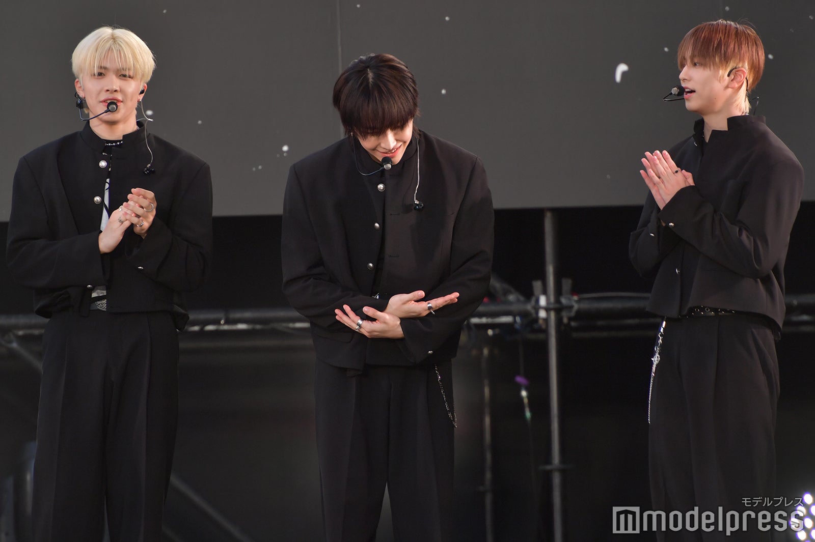 MAKI、NICHOLAS、TAKI／&TEAM（C）モデルプレス