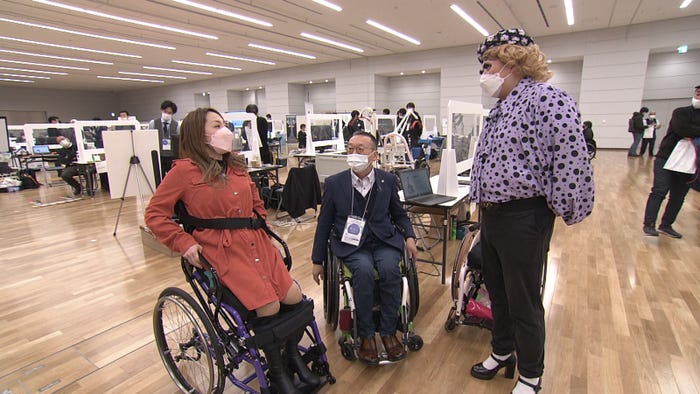 車いす&2児のママのモーニングルーティンとは(C)NHK