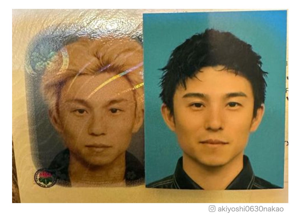 中尾明慶、10年前とのパスポート比較写真が話題
