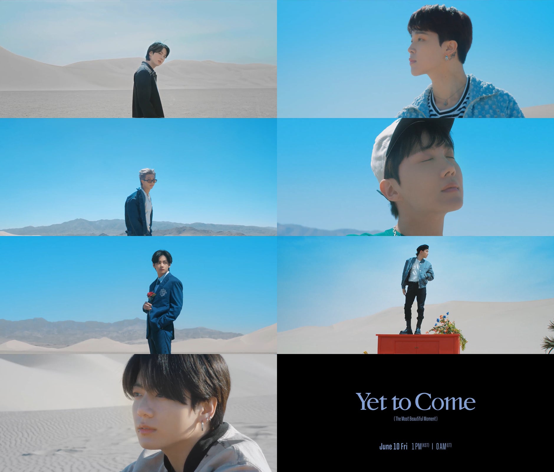 BTS、広大な砂漠で撮影 新アルバムリード曲「Yet To Come」MV