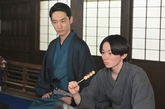 上杉柊平、林裕太「風、薫る」第44話(C)NHK