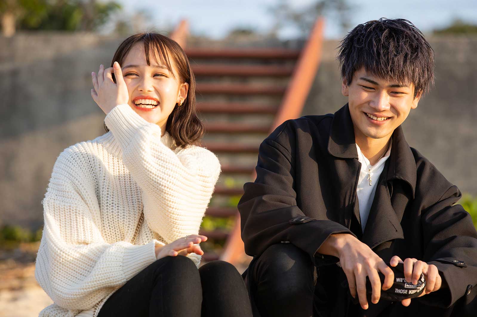 あやの、けいし「今日、好きになりました。-卒業編2021-」（C）AbemaTV, Inc.