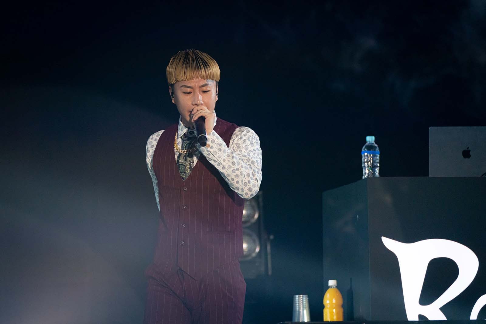 DJ銀太／「AGESTOCK2023 -Repezen Foxx TOKYO LIFE- in 国立代々木競技場 第一体育館」の様子（提供写真）