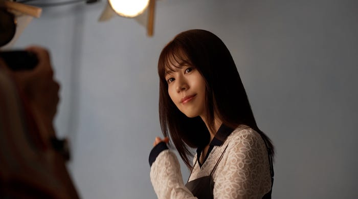 有村架純/新CM「どこいこっか。未来。」メイキング(提供写真)