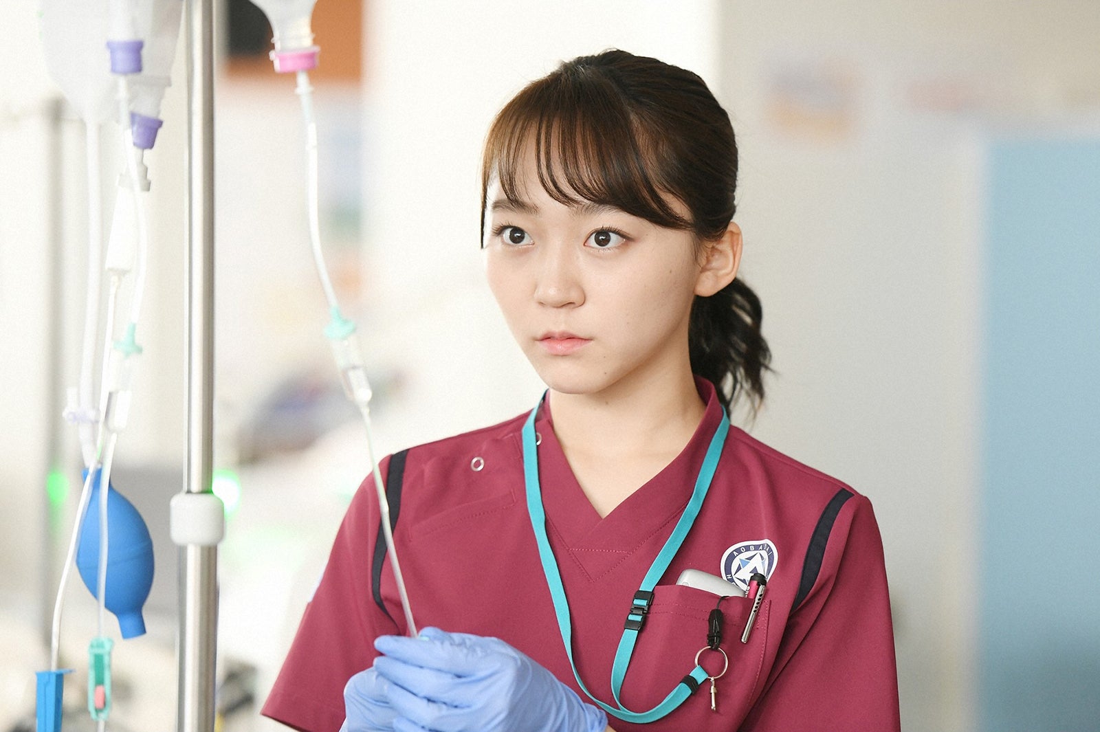 土路生優里／「病室で念仏を唱えないでください」第2話より（C）TBS