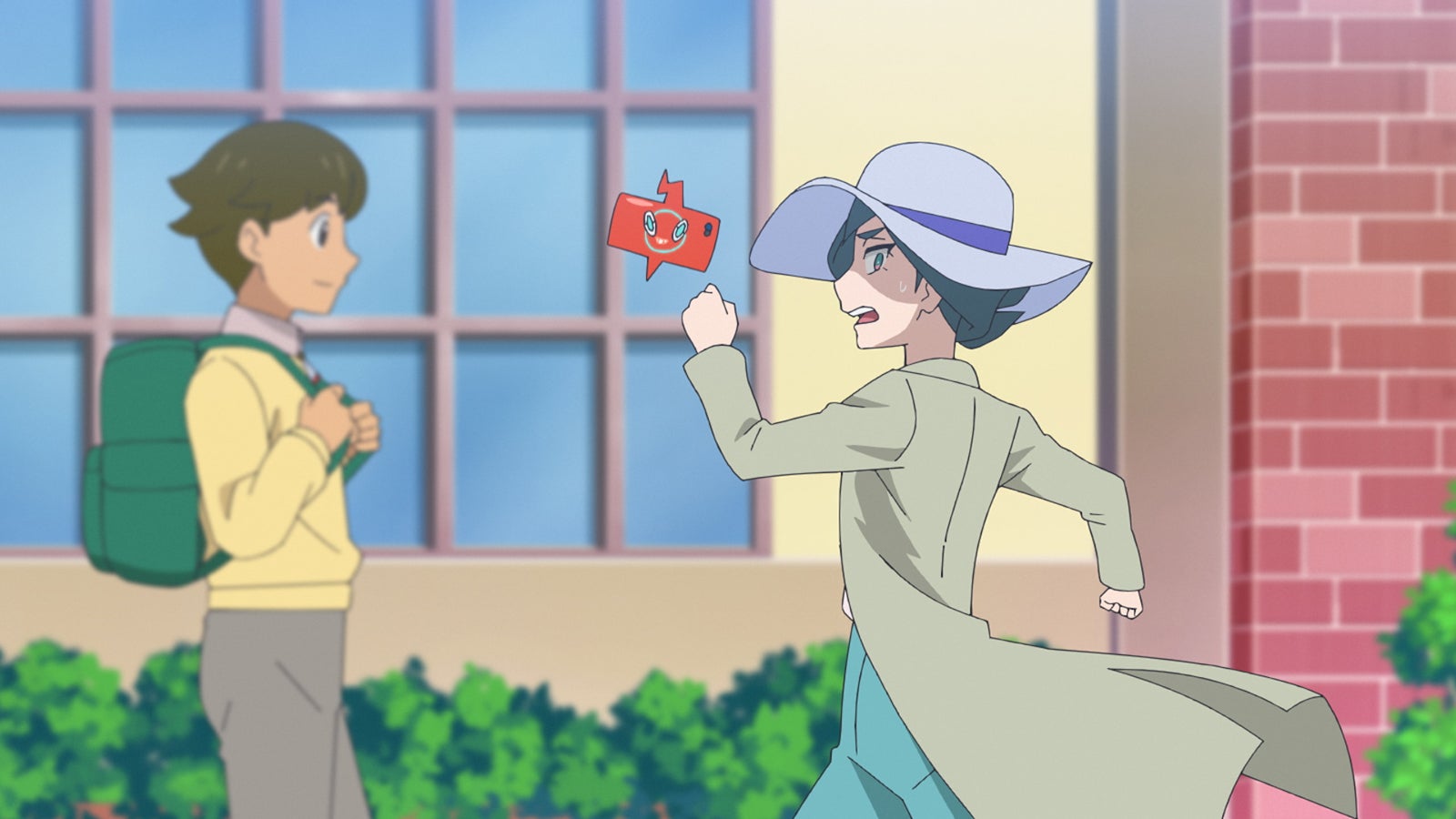 4月21日放送ポケットモンスター「ニャオハとなら、きっと」予告カット（C）Nintendo・Creatures・GAME FREAK・TV Tokyo・ShoPro・JR Kikaku（C）Pokemon