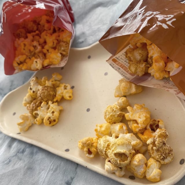 ダイソーの北海道ポップコーン