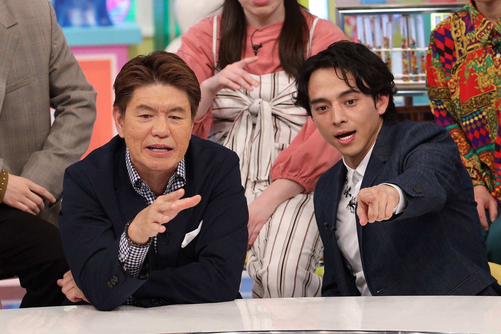 ヒロミ、満島真之介（C）フジテレビ