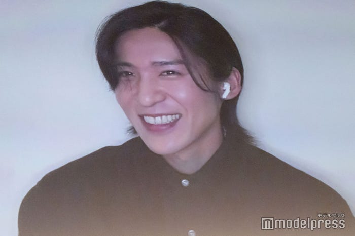 「ほどなく、お別れです」大ヒット御礼舞台あいさつにリモート出演した目黒蓮(C)モデルプレス