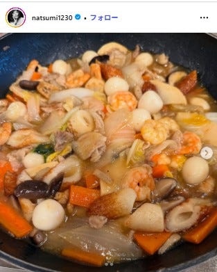 小川菜摘Instagramよ