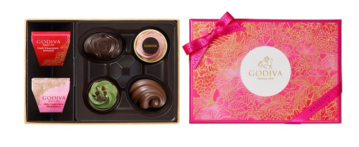 ゴディバフェアリーケーク-アソートメント6粒入／画像提供：ゴディバ ジャパン株式会社