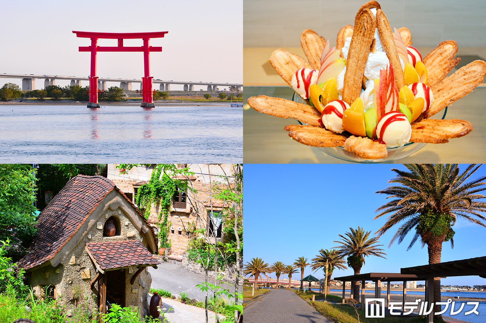 デカ盛りパフェに神秘的な水上鳥居 Cmで話題の静岡 浜名湖エリアへ日帰り女子旅 女子旅プレス