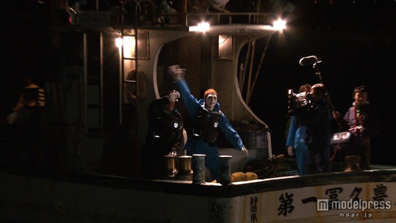 初の漁船ロケに挑む樽美酒研二