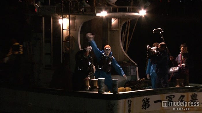 初の漁船ロケに挑む樽美酒研二