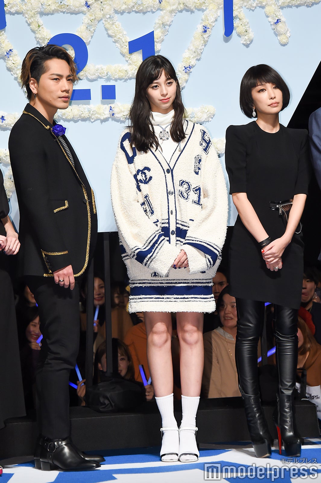 登坂広臣、中条あやみ、中島美嘉 （C）モデルプレス