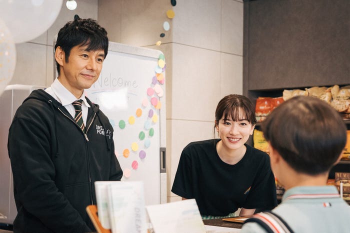 西島秀俊、永野芽郁/「ユニコーンに乗って」第6話より(C)TBS