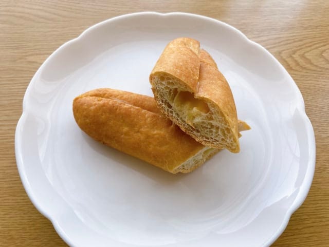 もっちり食感のパン生地はカスタードクリームと相性ばっちり◎