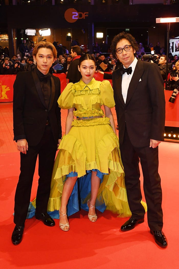 吉沢亮、二階堂ふみ、行定勲監督(提供写真)