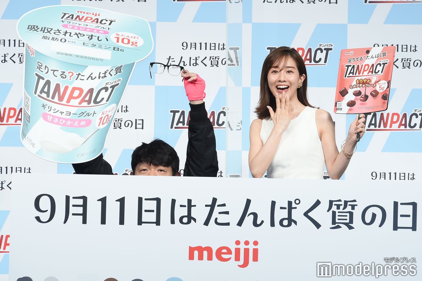 飯尾和樹、田中みな実 （C）モデルプレス