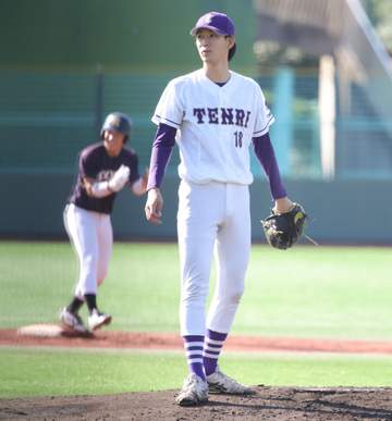 阪神ドラフト5位の天理大・的場が指名後初登板で3回4失点KO「打たれたくないと強く思ってしまった」