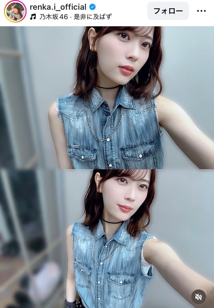 岩本蓮加Instagramより