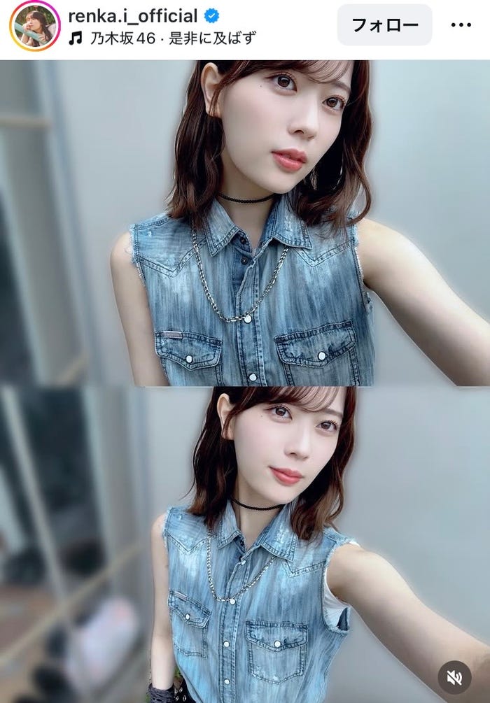 岩本蓮加Instagramより