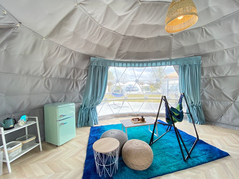 高滝湖グランピングリゾート／画像提供：HAMIRU