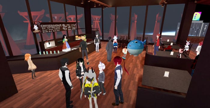 メタバース空間イメージ(C)Cluster,Inc