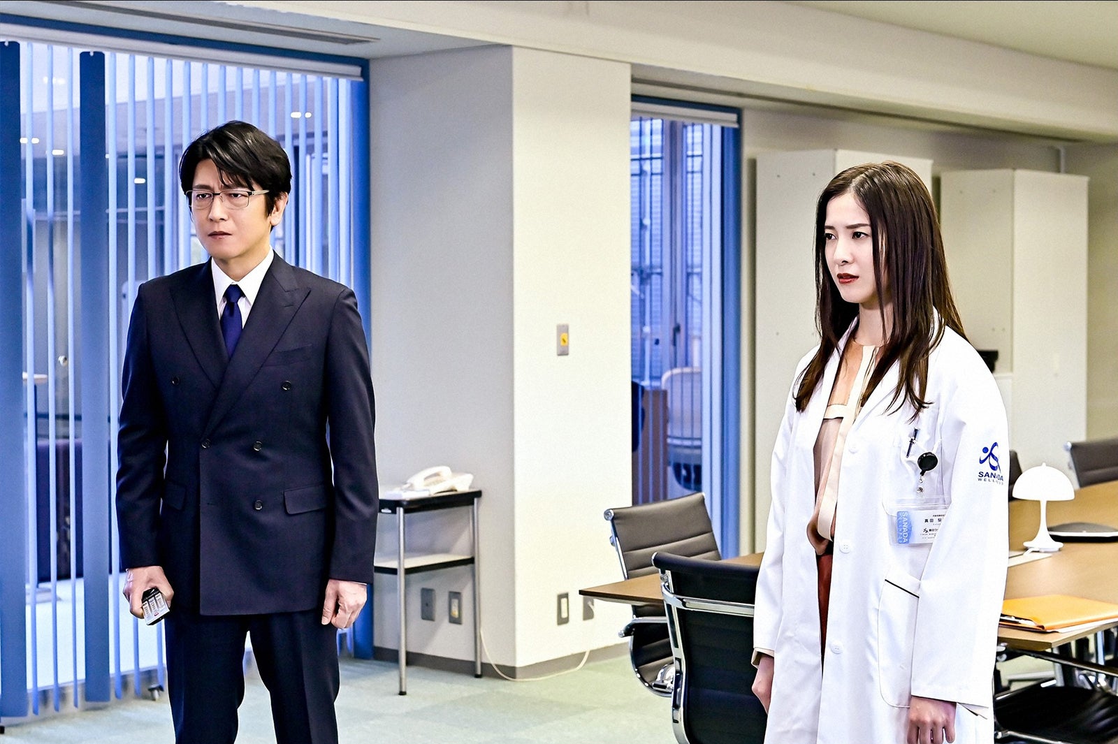 及川光博、吉高由里子／「最愛」第9話より（C）TBS