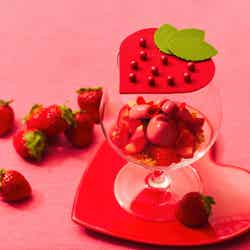 ストロベリーアフタヌーンスイーツビュッフェ~きゅん。いちご狩り~/提供画像