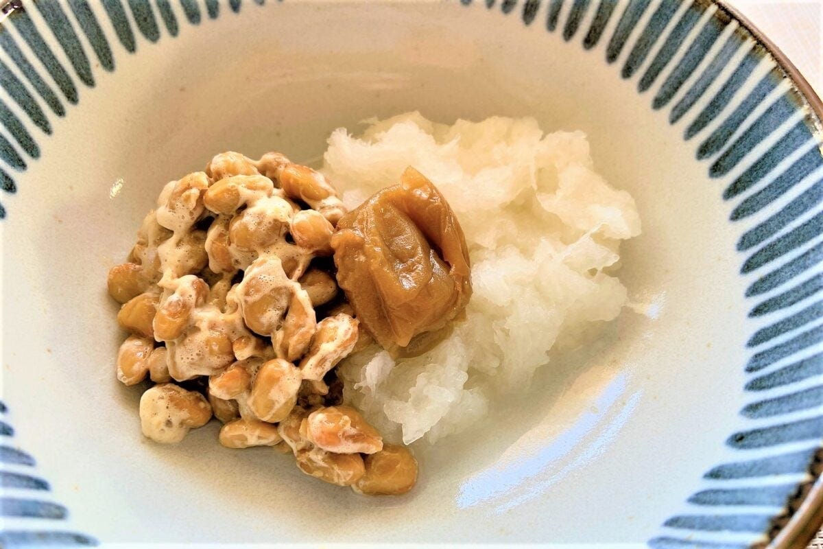梅大根おろし納豆