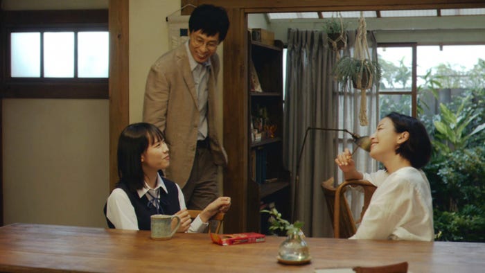 南沙良、大倉孝二、宮沢りえ/新CMより(提供画像)