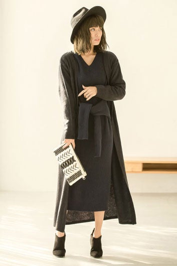 ニットソーロングカーディガン「Re:EDIT by GALSTAR」2,498円（税込）／画像提供：Re:EDIT by GALSTAR