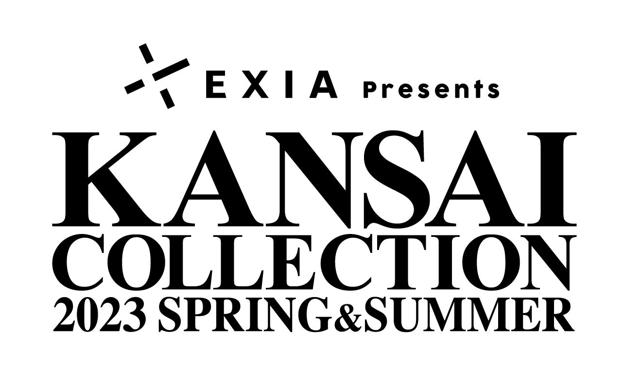 「EXIA Presents KANSAI COLLECTION 2023 S／S」ロゴ（提供写真）
